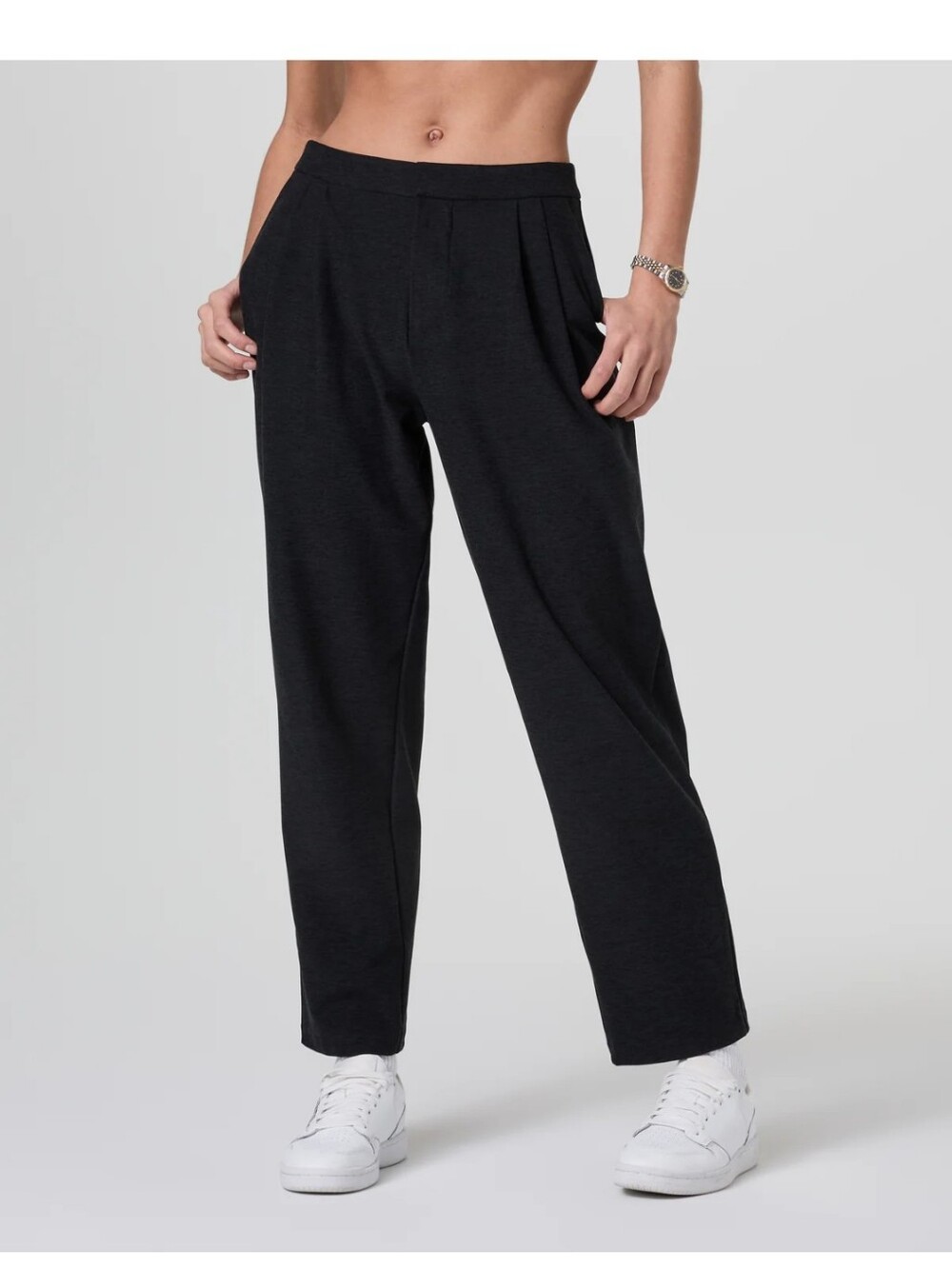 Nwt Vuori Women Elevation Ankle Trouser Pant. Sz M Black (#25) - Picture 1 of 5